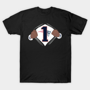 Cam Newton 1 Patriots New T-Shirt