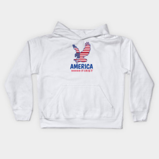 america first Kids Hoodie