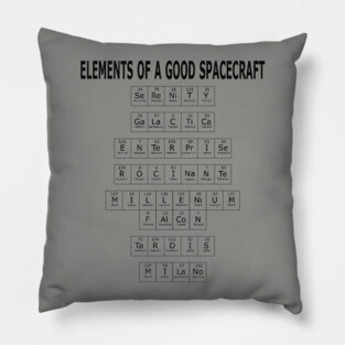 Elements of a Good Spaceship Pillow