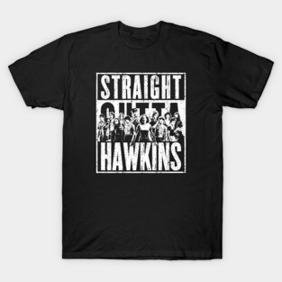 Straight Outta Hawkins (Variant) T-Shirt