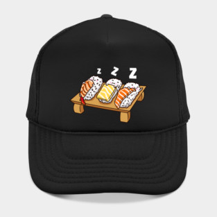 Funny Sushi sleeping on sushi board Gift Hat
