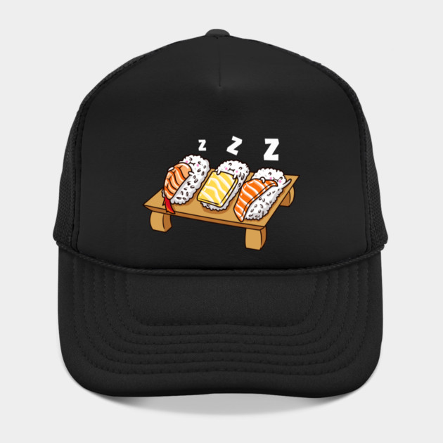 Funny Sushi sleeping on sushi board Gift by creative