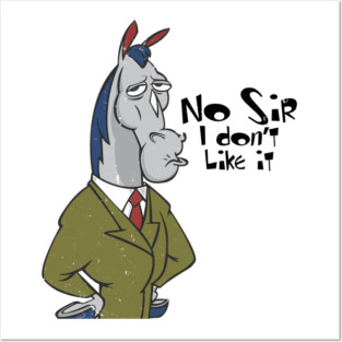 Mr. Horse Doesn't Like It Posters and Art