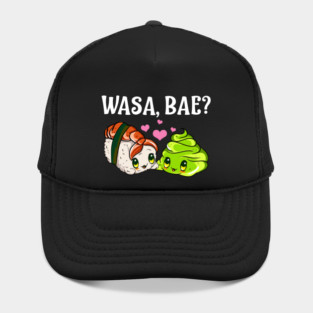 Wasa, Bae? Funny Sushi and Wasabi Gift Hat
