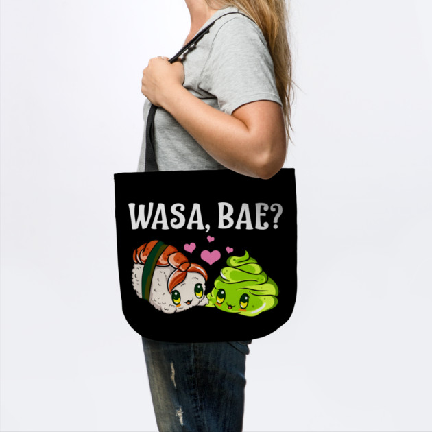 Wasa, Bae? Funny Sushi and Wasabi Gift by creative