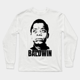 James Baldwin Portrait T-Shirt Long Sleeve T-Shirt