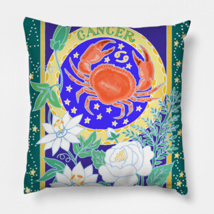 Cancer- Zodiac Pillow