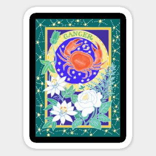 Cancer- Zodiac Sticker