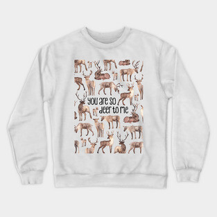 Deer Crewneck Sweatshirt