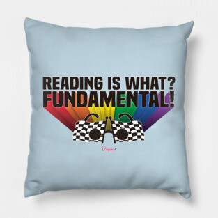 Reading is fundamental from Drag Race Pillow
