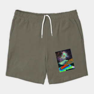 Psychedelic Landscape Shorts