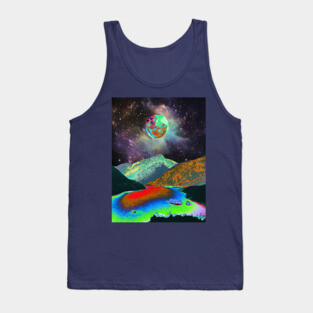 Psychedelic Landscape Tank Top