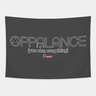 Oppalance from Drag Race Tapestry