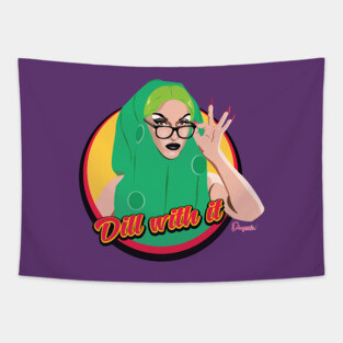 Miz Cracker from Drag Race Tapestry