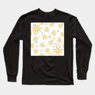 Floral Pattern Long Sleeve T-Shirt