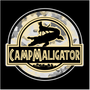 Camp Maligator Posters and Art