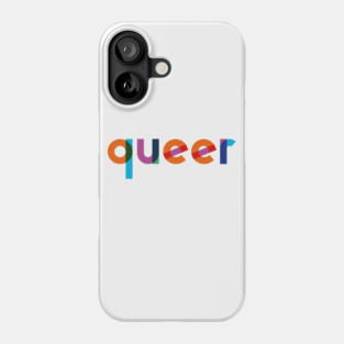 QUEER LGBTIQ+ PRIDE COMMUNITY Phone Case