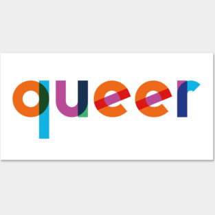 QUEER LGBTIQ+ PRIDE COMMUNITY Posters and Art