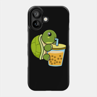 Boba Turtle Phone Case