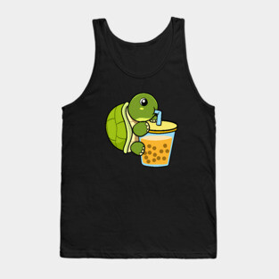 Boba Turtle Tank Top