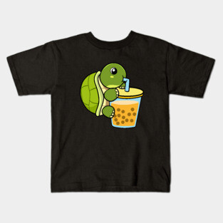 Boba Turtle Kids T-Shirt