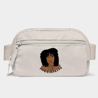 Afro Woman Melanin, Black Girl Magic Bag