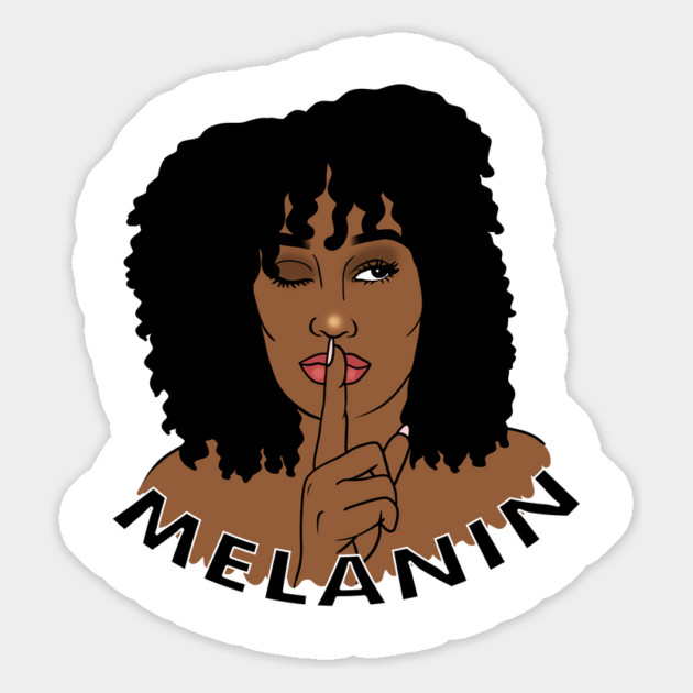 Afro Woman Melanin, Black Girl Magic Magnet by logiamerch