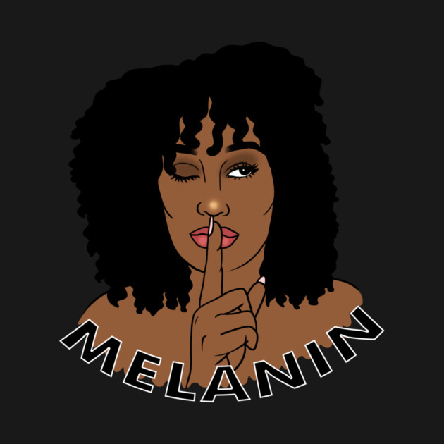 Afro Woman Melanin, Black Girl Magic by logiamerch