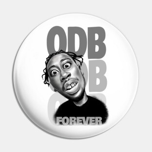 ODB Forever Caricature - Ol' Dirty Bastard Pin