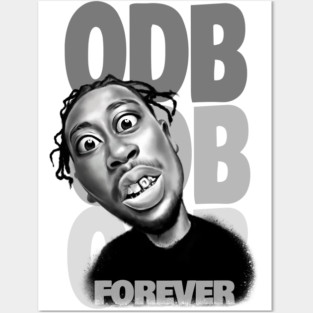 ODB Forever Caricature - Ol' Dirty Bastard Posters and Art