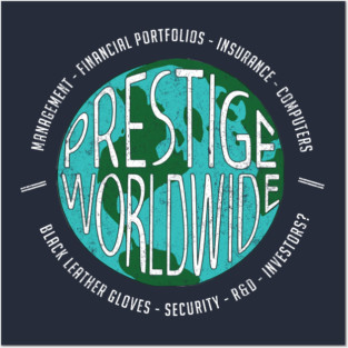 Prestige Worldwide vintage logo Posters and Art