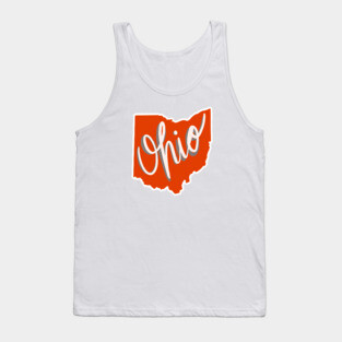 Red Ohio Tank Top