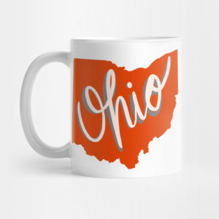 Red Ohio Mug