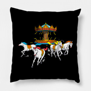 Wild Horses Pillow