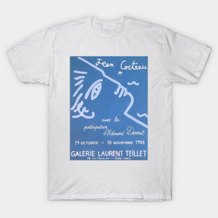 Jean Cocteau Exhibition Poster T-Shirt