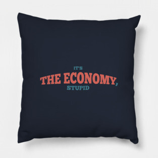 it's the economy stupid Pillow