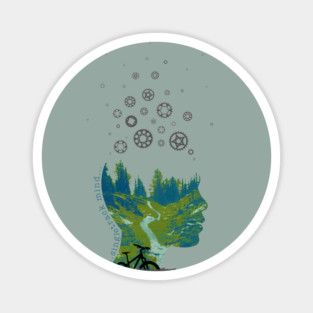 Singletrack Mind Magnet