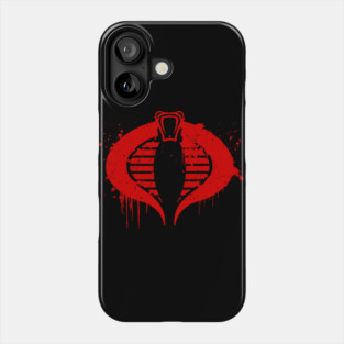 Cobra Logo (blood version) Phone Case