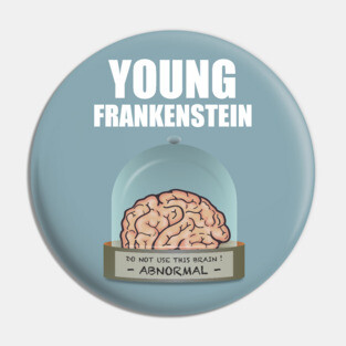 Young Frankenstein - Alternative Movie Poster Pin