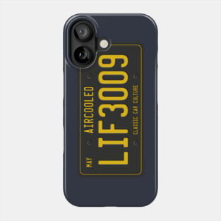 Aircooled Life US License Plate Phone Case