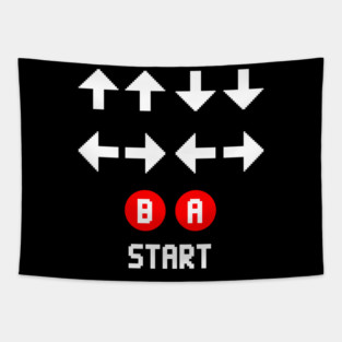 Konami Code Tapestry