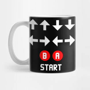 Konami Code Mug