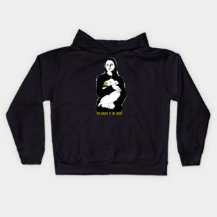 Silence of the Lambs black Kids Hoodie