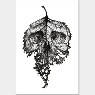 Dead Leaf Posters and Art