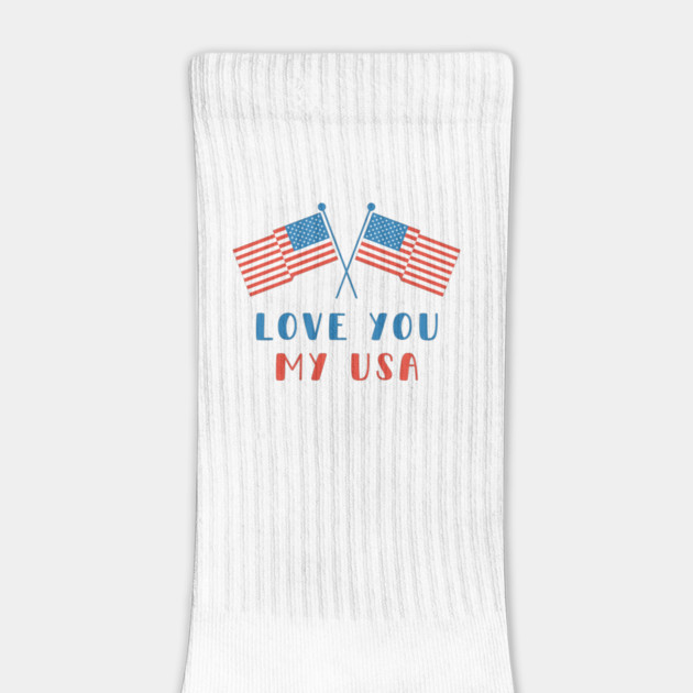 Love you my USA by Tshirtiz