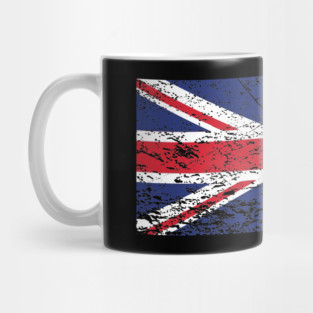 UK flag distressed Mug