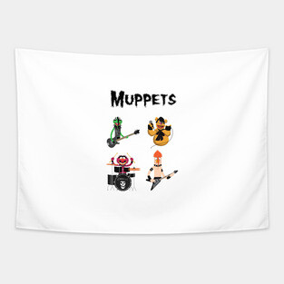 Punk Muppets Tapestry