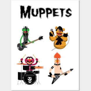 Punk Muppets Posters and Art