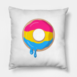Pan Pride Donut Pillow