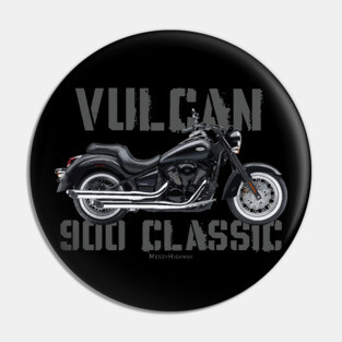 Kawasaki Vulcan 900 Classic 19 gray, sw Pin